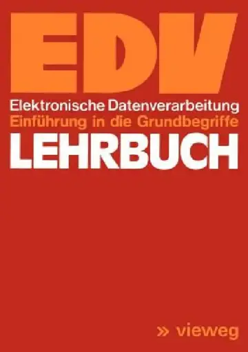 Cover of Lehrbuch EDV