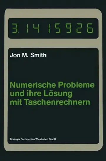 Cover of Numerische Probleme Und Ihre Lösung Mit Taschenrechnern