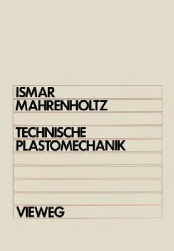 Cover of Technische Plastomechanik