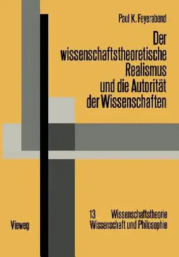 Cover of Der Wissenschaftstheoretische Realismus Und Die Autorität Der Wissenschaften