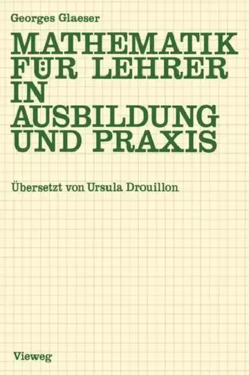 Cover of Mathematik Für Lehrer in Ausbildung Und PRAXIS