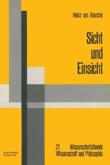 Cover of Sicht Und Einsicht