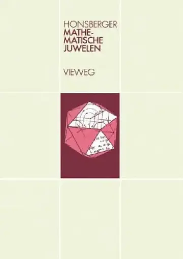 Cover of Mathematische Juwelen