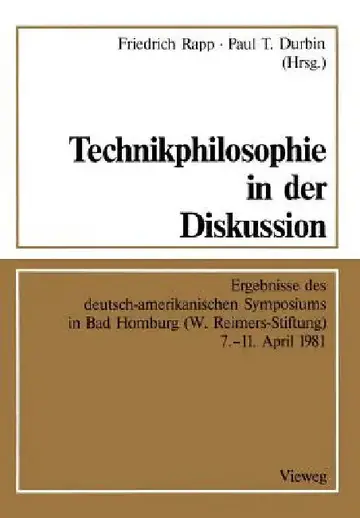 Cover of Technikphilosophie in Der Diskussion