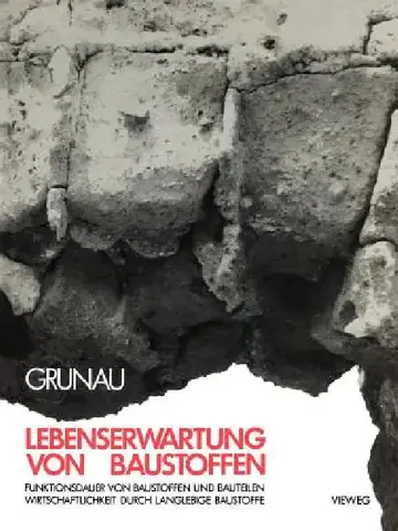 Cover of Lebenserwartung Von Baustoffen
