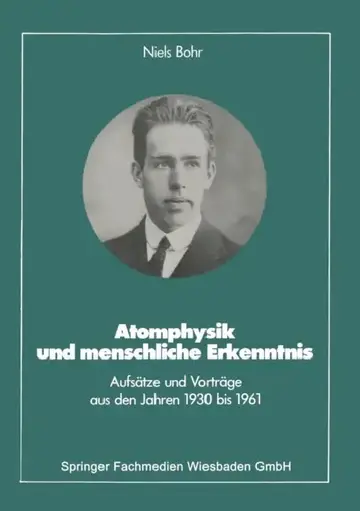 Cover of Atomphysik Und Menschliche Erkenntnis