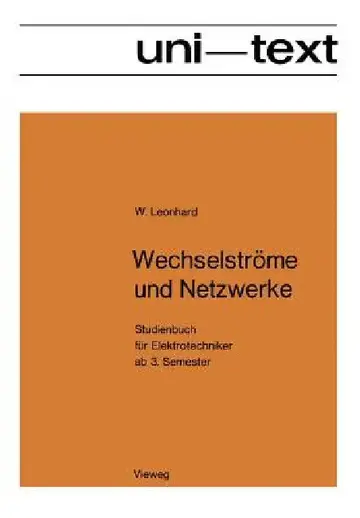 Cover of Wechselströme Und Netzwerke