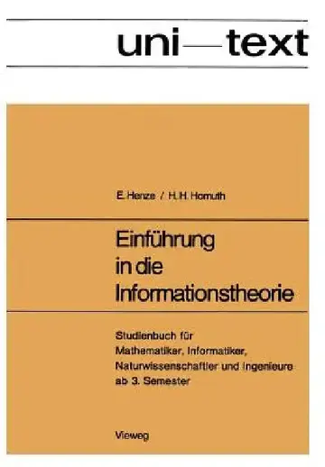 Cover of Einführung in Die Informationstheorie