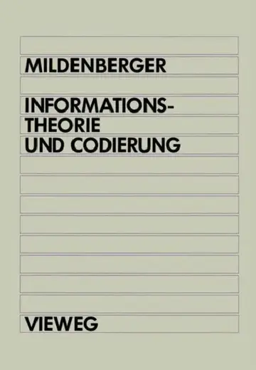 Cover of Informationstheorie Und Codierung