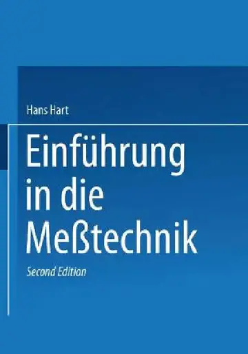 Cover of Einführung in Die Meßtechnik