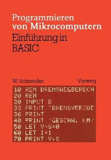 Cover of Einführung in Basic
