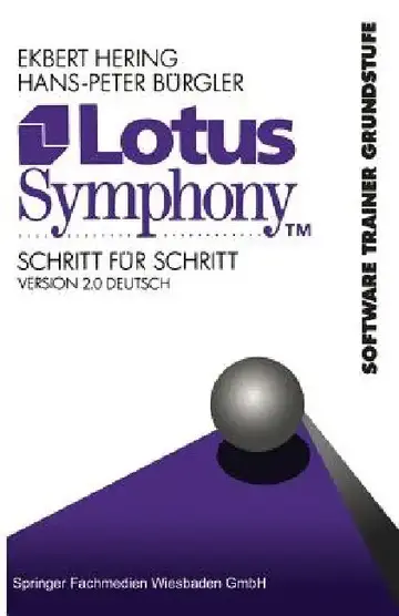 Cover of Lotus Symphony Schritt Für Schritt