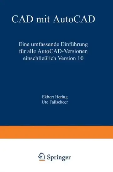 Cover of CAD Mit AutoCAD