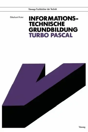 Cover of Informationstechnische Grundbildung Turbo Pascal