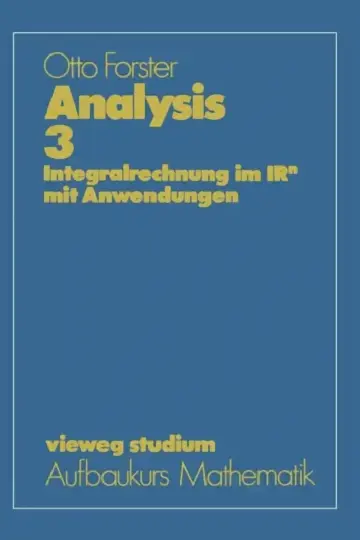 Cover of Analysis 3