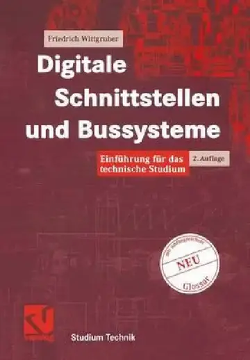 Cover of Digitale Schnittstellen Und Bussysteme