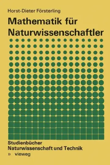 Cover of Mathematik Für Naturwissenschaftler
