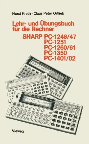 Cover of Lehr- Und Übungsbuch Für Die Rechner Sharp Pc-1246/47, Pc-1251, Pc-1260/61, Pc-1350, Pc-1401/02