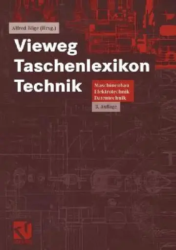 Cover of Vieweg Taschenlexikon Technik