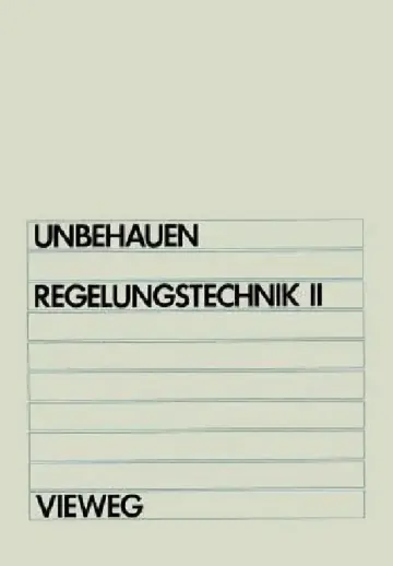 Cover of Regelungstechnik II