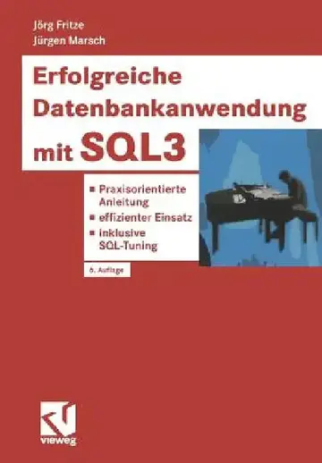 Cover of Erfolgreiche Datenbankanwendung Mit Sql3