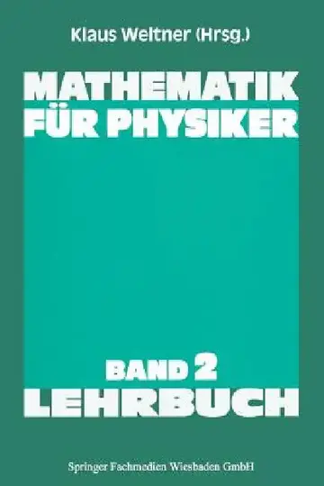 Cover of Mathematik Für Physiker