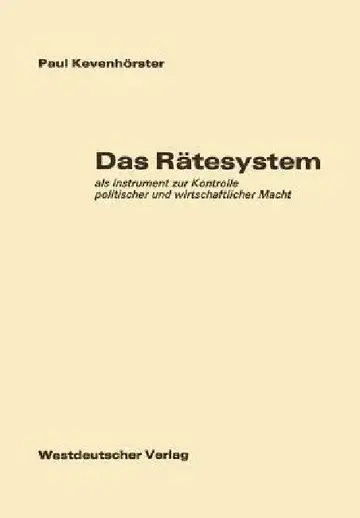 Cover of Das Rätesystem