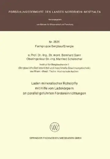 Cover of Laden Mineralischer Rohstoffe Mit Hilfe Von Ladekörpern an Parallel Geführten Förderereinrichtungen