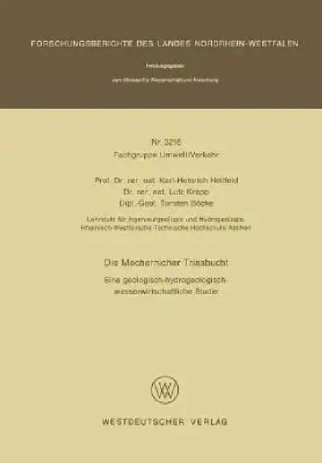 Cover of Die Mechernicher Triasbucht