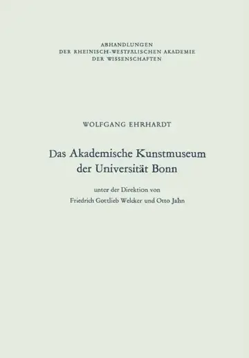 Cover of Das Akademische Kunstmuseum Der Universität Bonn