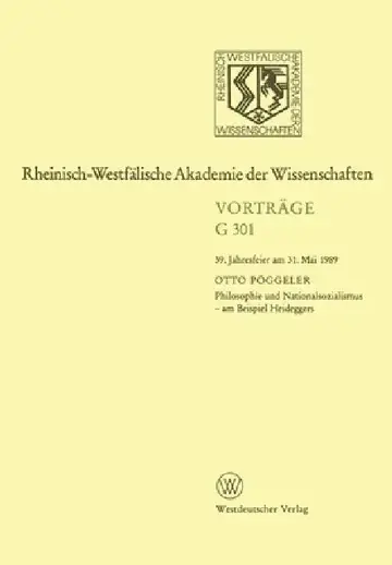 Cover of Philosophie und Nationalsozialismus - am Beispiel Heideggers