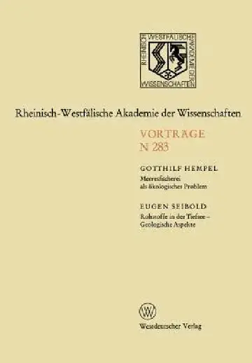 Cover of Meeresfischerei ALS Ökologisches Problem