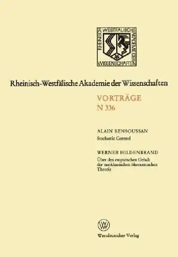 Cover of Rheinisch-Westfälische Akademie Der Wissenschaften