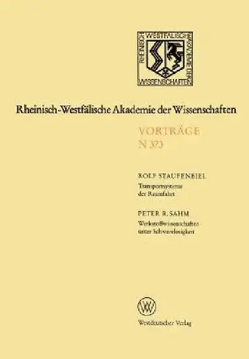 Cover of Rheinisch-Westfälische Akademie Der Wissenschaften