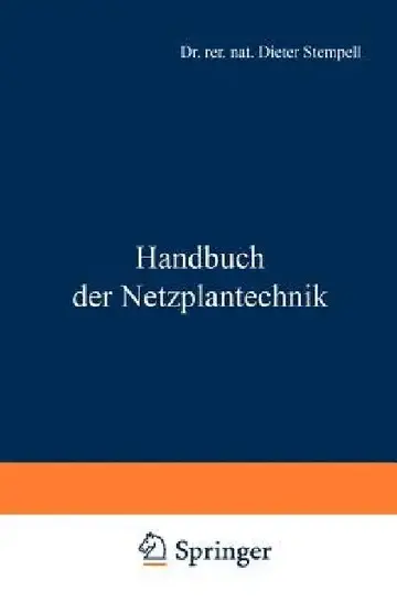 Cover of Handbuch Der Netzplantechnik