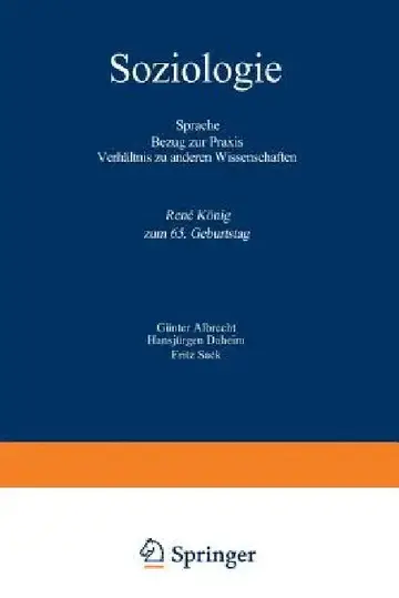 Cover of Soziologie