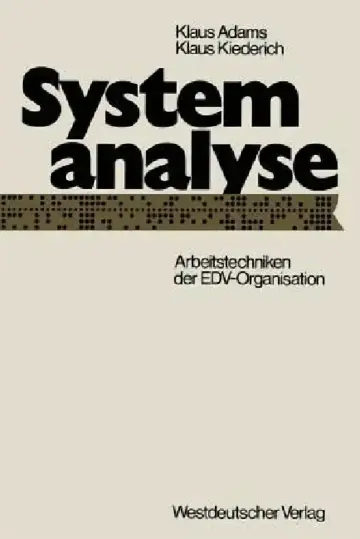 Cover of Systemanalyse