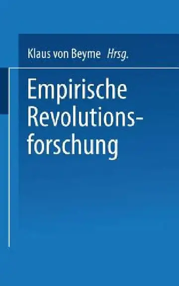 Cover of Empirische Revolutionsforschung