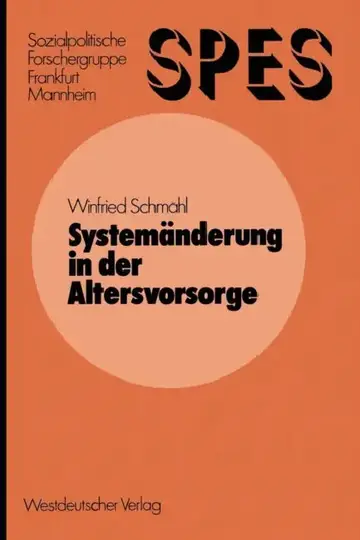 Cover of Systemänderung in Der Altersvorsorge