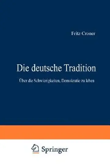 Cover of Die Deutsche Tradition