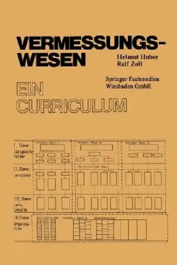 Cover of Vermessungswesen