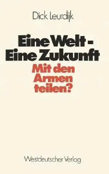 Cover of Eine Welt -- Eine Zukunft