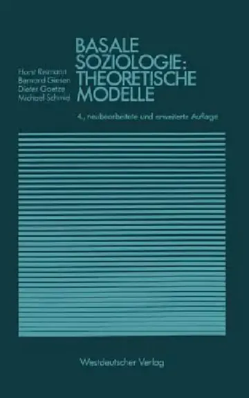 Cover of Basale Soziologie