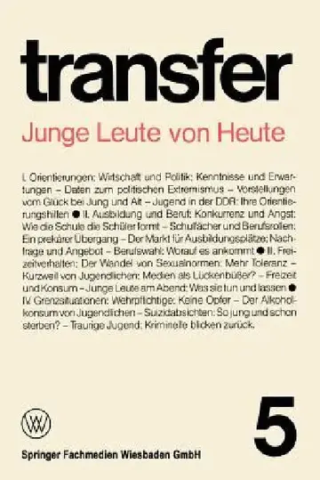 Cover of Junge Leute Von Heute