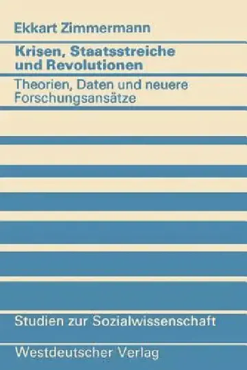 Cover of Krisen, Staatsstreiche Und Revolutionen
