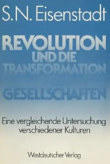 Cover of Revolution Und Die Transformation Von Gesellschaften