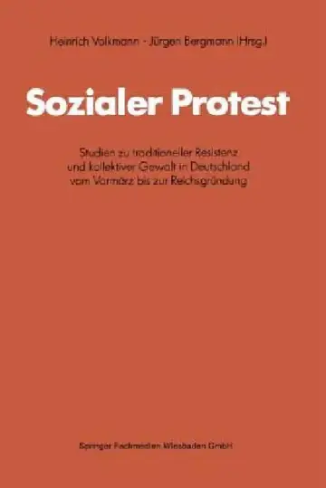 Cover of Sozialer Protest
