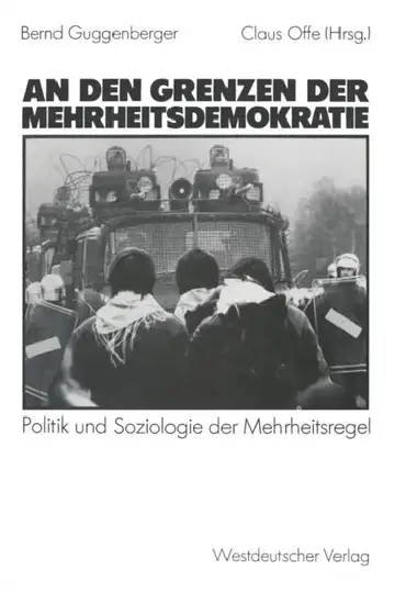 Cover of An Den Grenzen Der Mehrheitsdemokratie