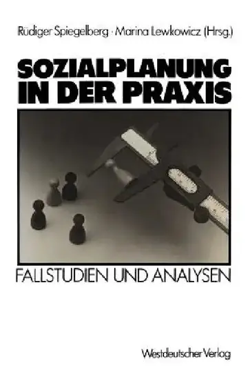 Cover of Sozialplanung in Der PRAXIS