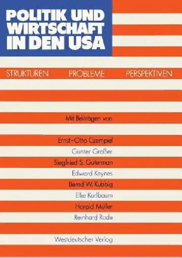 Cover of Politik Und Wirtschaft in Den USA